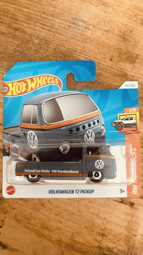 Hot Wheels Volkswagen T2 Pickup 3x + Custom VW Beetle / Konvolut 2019-2024 - OVP - Bild 5 von 6