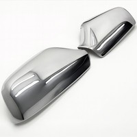 Edelstahl Chrom Spiegelkappen Set Passend FüR Opel Astra G 1998-2005 Chrom Look