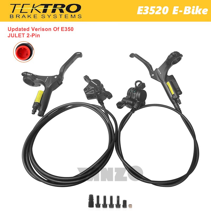 Tektro HD-E3520 E-Bike Disc Brake Set 2pin E350 Upgraded Version Front/Rear/Set