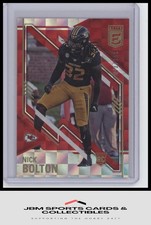 2021 Donruss Elite #163 Nick Bolton Red RC #/399