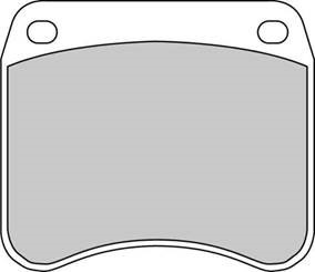 Set Pastiglie Freno Anteriori E Posteriori Semi-Metalliche Con Ganasce Per Yamaha Grizzly, Bruin, Big Bear, Wolverine, Kodiak - 4 Pastiglie + 2 Ganasce + Molle - 2