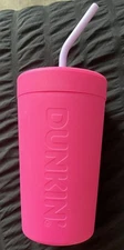 Dunkin’ Summer 2024 Collection All Silicone Sipper - Pink