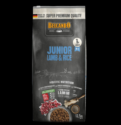 Belcando JUNIOR Lamb & Rice 12,5 kg Trockenfutter Hunde M-L Welpen Lamm Reis
