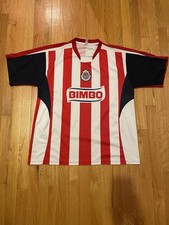 Vintage Chivas Guadalajara Soccer Jersey Sz XL Paul Sport 
