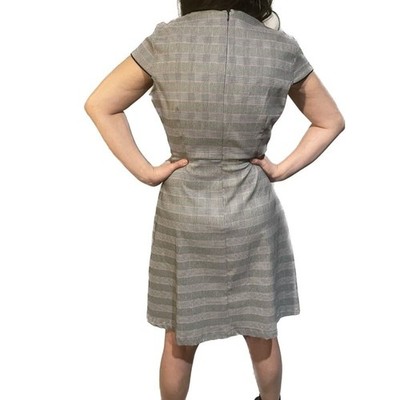 GNW - Plaid dress black red and white size 14
