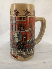 Budweiser “St. Louis Brew House” Beer Stein  Anheuser-Busch National Landmark "A