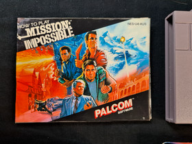 Mission: Impossible PAL (NES) Complete / Good Condition!