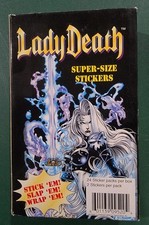 ARTBOX LADY DEATH SUPER SIZE STICKERS SEALED BOX
