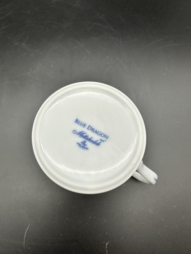 NUEVO EN CAJA Versace Rosenthal Azul Arabesco Ikarus Medusa Porcelana Cappuccino Taza KC - Imagen 9 de 17