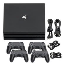 PlayStation 4 PS4 Console 500GB to 1TB + 1-4 Voomwa Controllers + US Seller