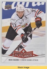 2017-18 Upper Deck CHL Promising Futures Nick Suzuki #PF13 READ vm9