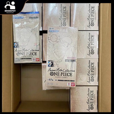 One Piece Card Game Japanese [EB-02] Extra Booster Anime 25th Collection  Sealed | eBay