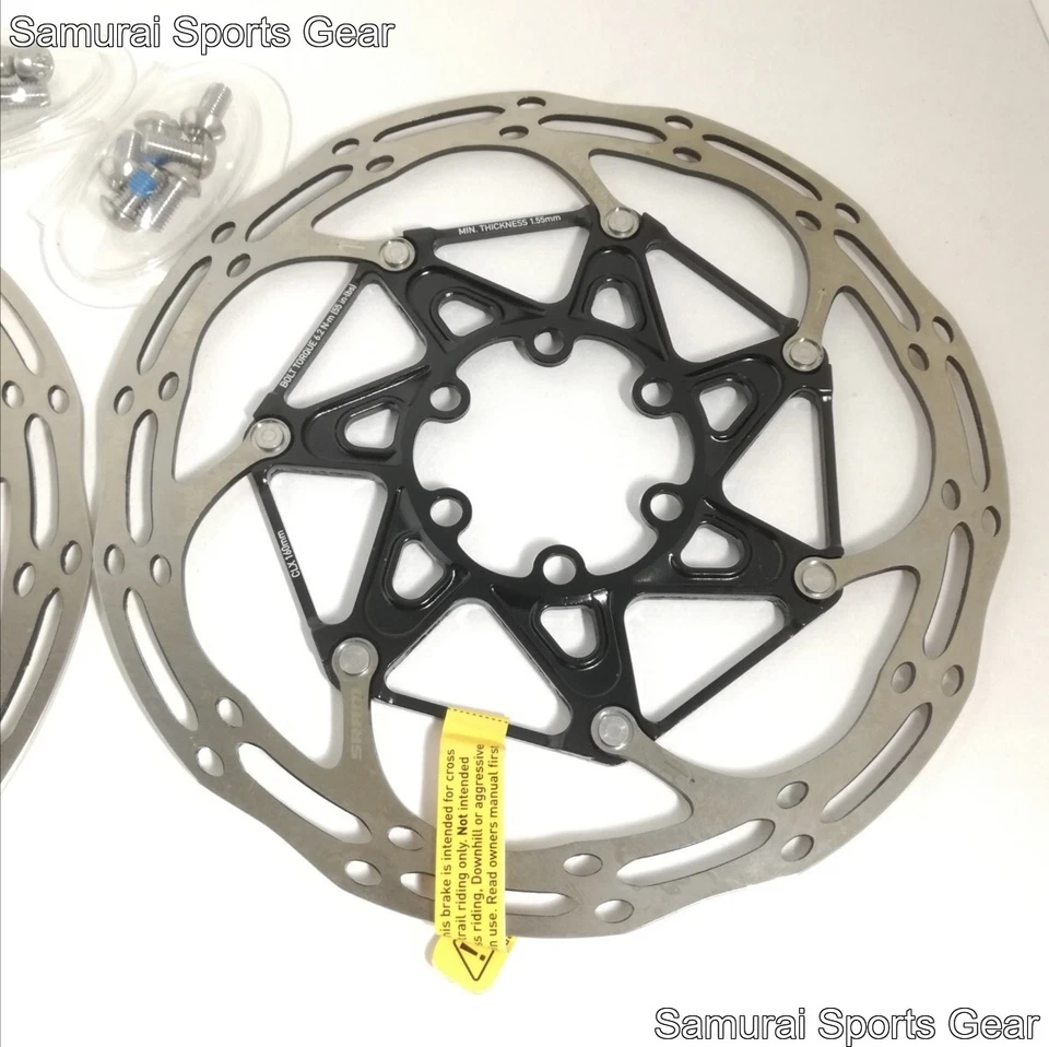 Роторы дискового тормоза SRAM Centerline X 160 мм (2) 6 болтов новые - Изображение 3 из 4