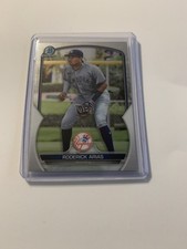 2023 Bowman Chrome Prospects Roderick Arias #BCP-135 (RC). NrMt