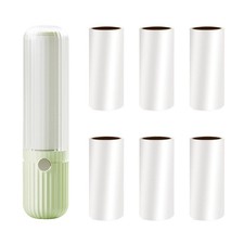 Lint Roller On The Go Reusable Lint Rollers Includes 6 Mini After...