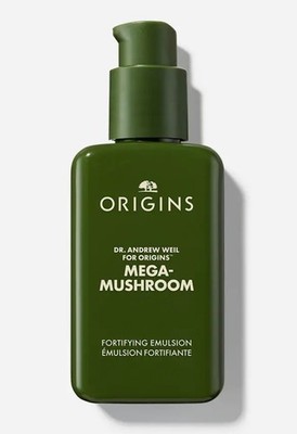 NEW! Origins Dr. Andrew Weil for Origins Mega-Mushroom Fortifying Emulsion 3.4oz