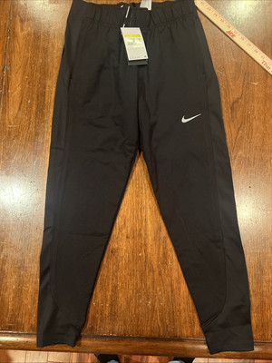Nike Therma-Fit Essential Running Pants Women Sz S Black Slim