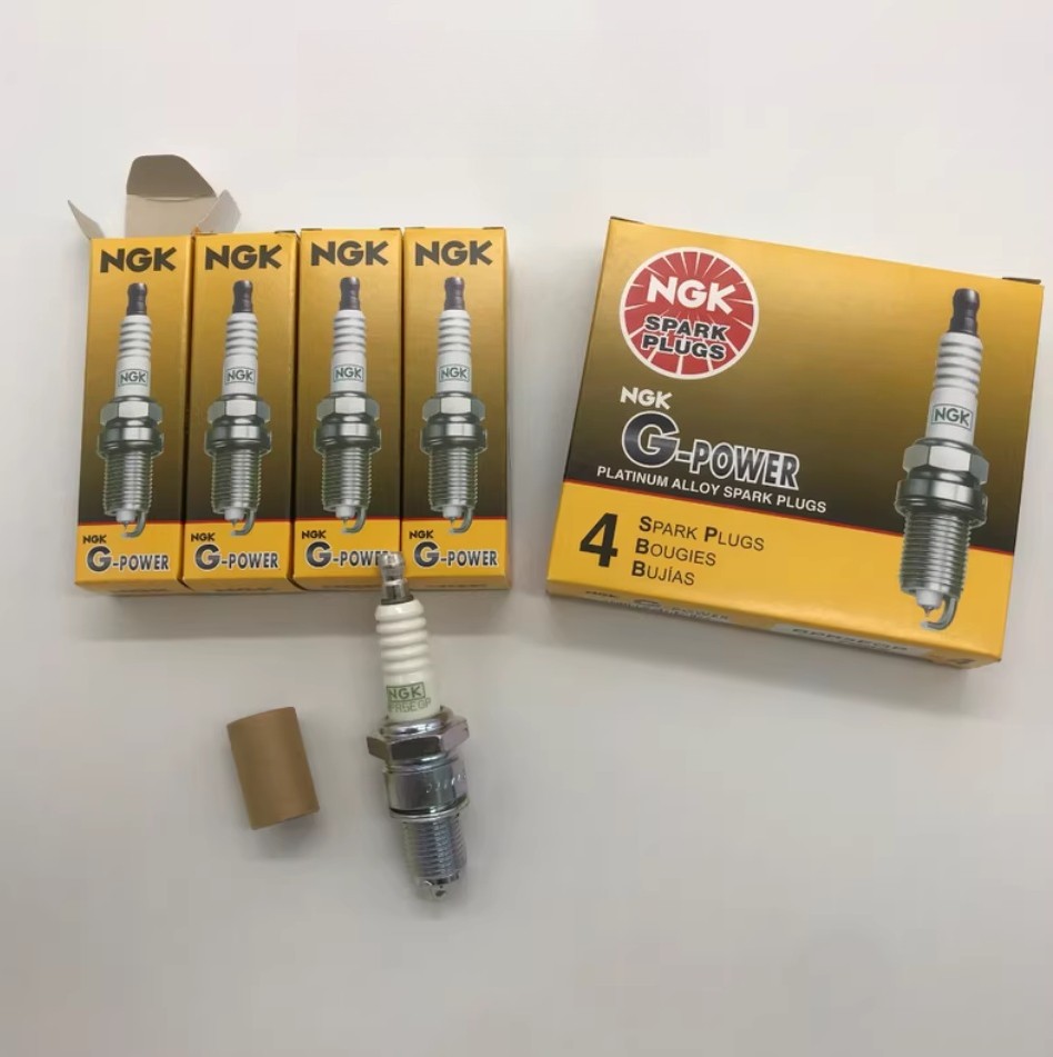 4 Pack Genuine Authentic NGK 7082 Platinum Spark Plugs G-Power BPR5EGP
