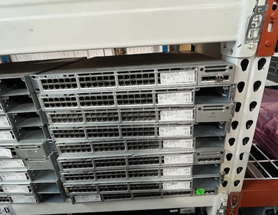 Lot of 23 Cisco Catalyst 3850 Switches WS-C3850 Mixed 48P 48T 24T 48U 12XS
