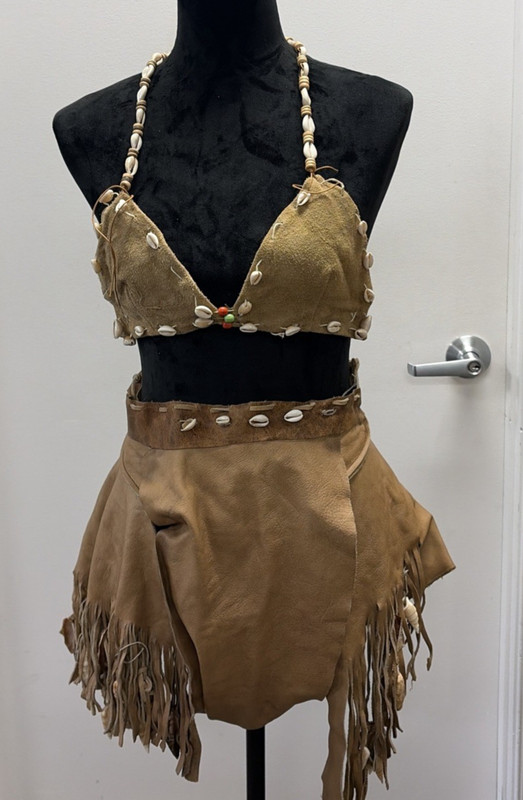 Historical Costume - Women's indigenous-style 3 piece set, SIZE S/M, film used