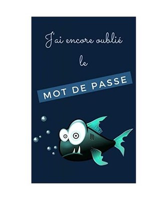 J'ai encore oublié le mot de passe: Carnet de mot de passe alphabetique | Cahie