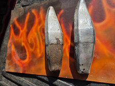 Vintage 1937 Chevy Front Rear Bumper Guards Master Deluxe Oem Bumperettes Vintage 1937 Chevy Front Rear Bumper Guards Master Deluxe Oem Bumperettes