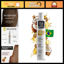 Gold Keratin Hair Treatment - 3 Uses, Hair Botox, At Home, Organic, No Formaldeh