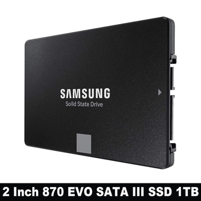 870 EVO SATA III SSD 1TB Black 2.5'' HDD Internal Solid State Drive Hard Disk