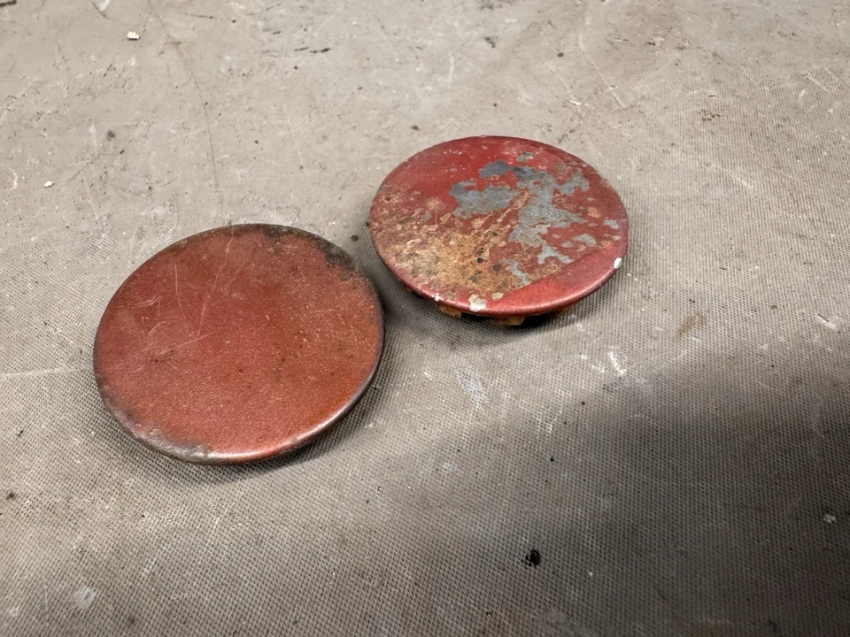 Ford Galaxie 1961 1962 convertible panel de acceso de puerta cierre embellecedor cubierta de orificio Foto 3 de 4