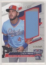 2020 Topps Pro Debut Copa de La Diversion Relics 518/889 Zach Reks #COR-ZR 0c4