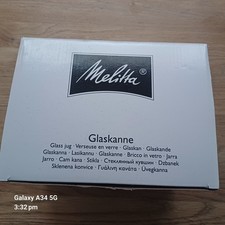 Image of Melitta 6708238 Replacement Glass Jug ,1.2 L. for Aroma Elegance Coffee Machine