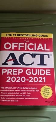 The Official ACT Prep Guide 2020 - 2021, Book + 5 Practice Tests + Bonus Online