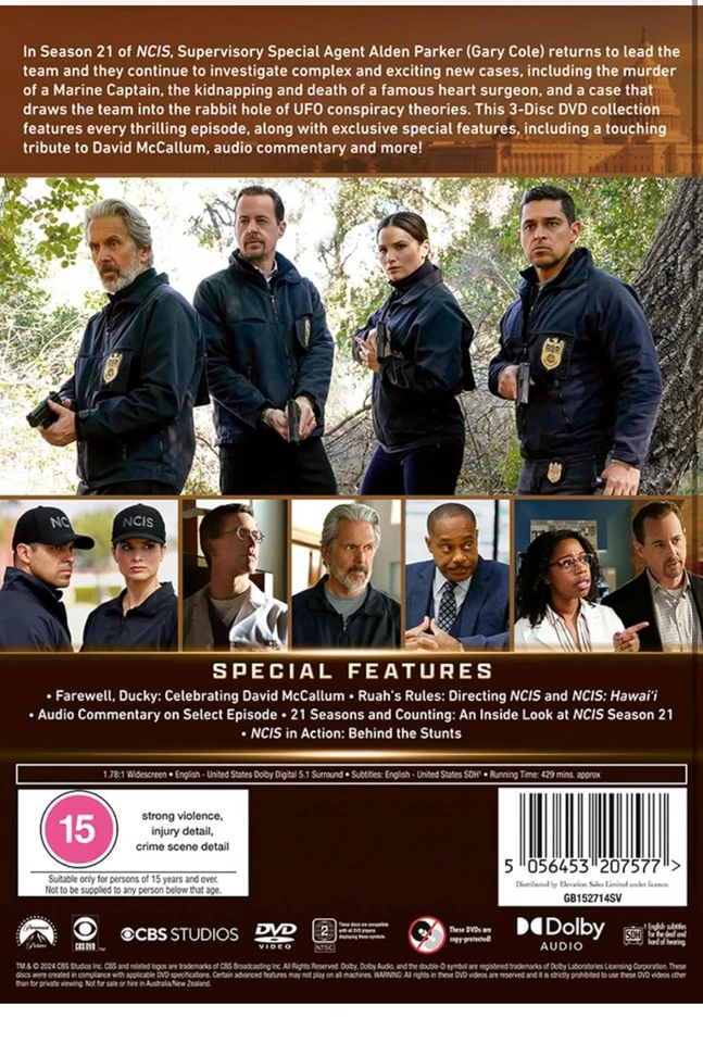 Ncis Season 21 [DVD] Brand New Sealed - Image 3 of 3