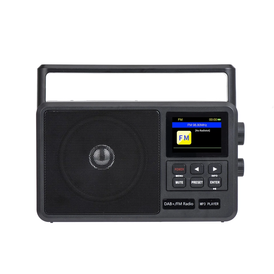 HanRongDa CS-806 Portable FM Radio DAB+ Receiver WiFi Internet Radio NSEO - Image 3 of 4