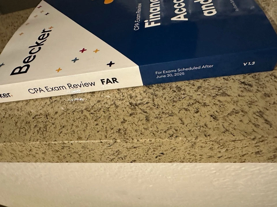 Becker FAR Financial Accounting & Reporting Textbook - Exams After June 30, 2025 Foto 2 de 3