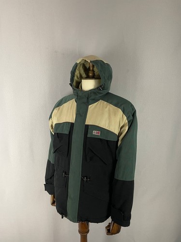 Napapijri, Vintage Napapijri Mens Cordura Jacket Size S Polyamide Long Sleeve Hooded