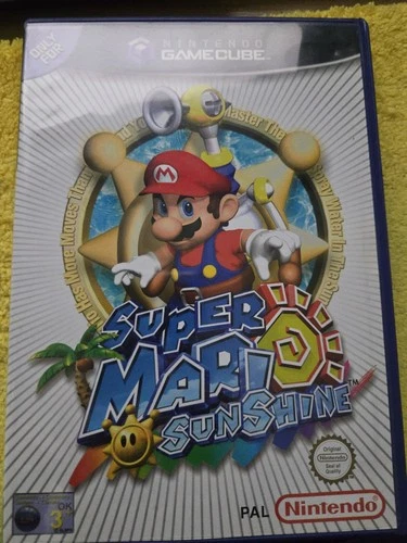 Super Mario Sunshine GameCube Complete UK Pal