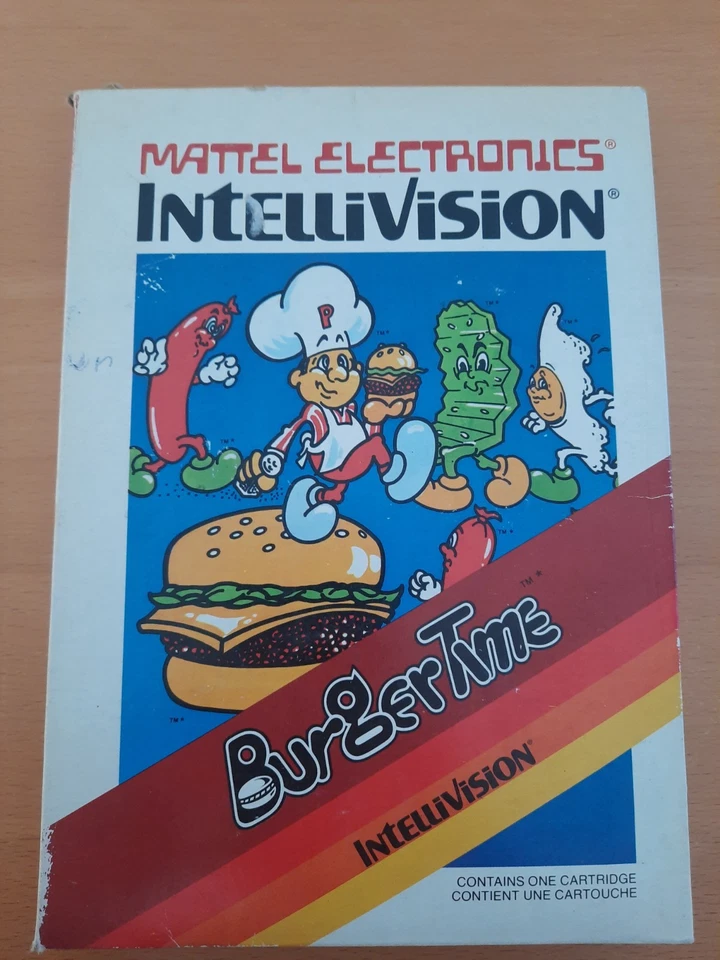 Burgertime + Donkey Kong for Intellivision -Complete in box - Tested and working - Immagine 3 di 4