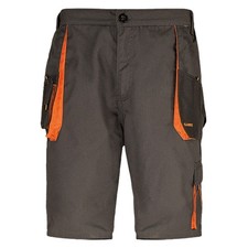 Cargo Work Builder Shorts for Men, Half Elastic Waist, Triple Stitched Cordura