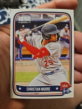 Christian Moore Rookie #OVCHMO 2024 Onyx Vintage Los Angeles Angels Baseball MLB