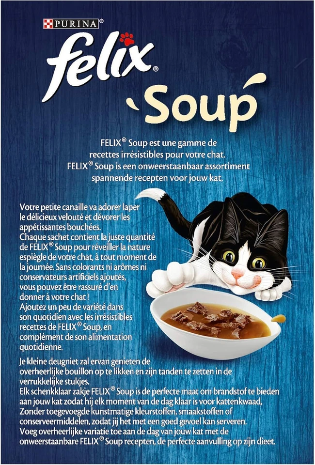 Soup, Suppe für Katzen mit zarten Stückchen, Geschmacksvielfalt vom Land - Bild 3 von 4