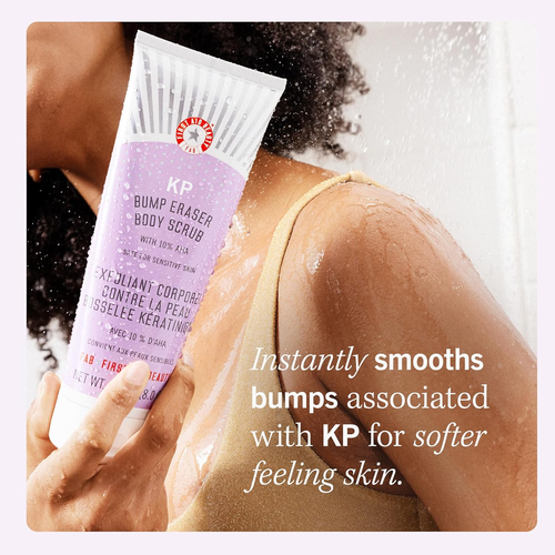 - KP Bump Eraser Body Scrub with 10% AHA, Keratosis Pilaris Skin Exfoliator with - Picture 4 of 12