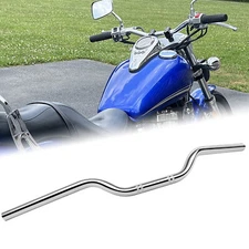 Motorcycle 1" inch 25mm Drag Z-Bar Rise 2" Ape Hanger Handlebar For Harley FXS