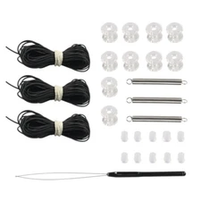RV Pleated Shade Repair Kit RV Window Shade Restringing Kits For Day Night Pleat