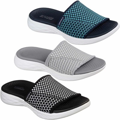 skechers slides womens