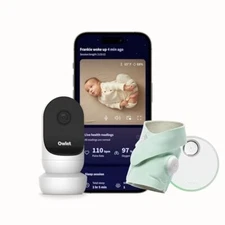 Owlet® Dream Duo Smart Baby Monitor: FDA-Cleared Dream Sock® Plus Owlet Cam 2
