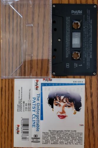 The Unforgettable Patsy Cline Cassette livraison gratuite au Canada - Photo 1 sur 2