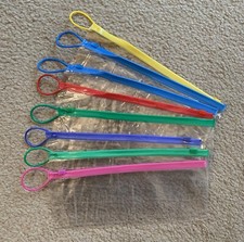 8 clear plastic cases zipper Bag With Pocket For Pens, Makeup Or Travel