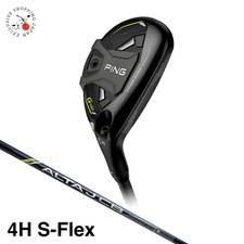 Ping Golf Club G430 Hybrid Utility 4H 22  ALTA J CB Black Graphite Shaft S-Flex
