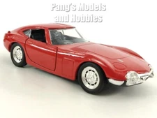 5.25 inch 1967 Toyota 2000GT 1/32 Scale Diecast Model - Jada - Red